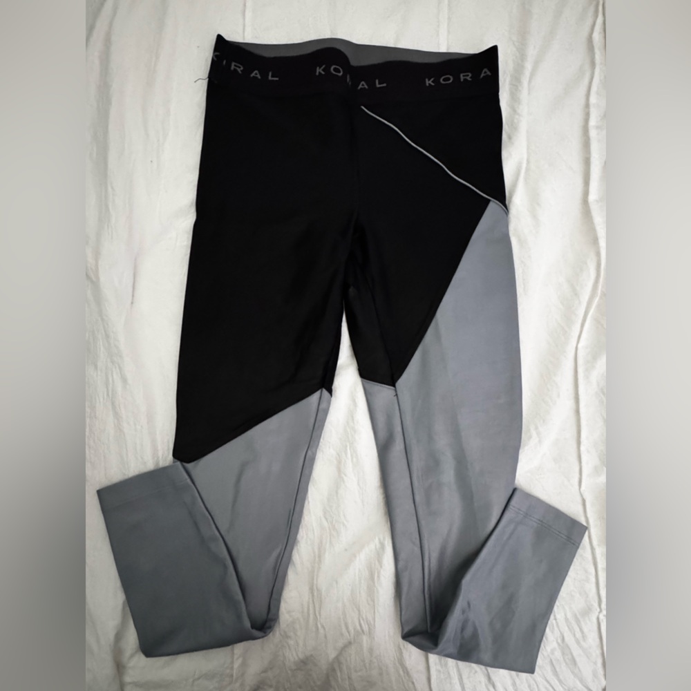 New Koral Black and Silver Leggings